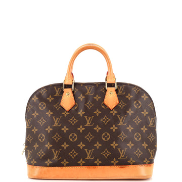 Louis Vuitton Alma Handbag Monogram Canvas PM