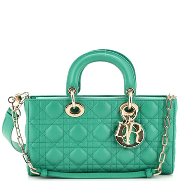 Christian Dior Lady D-Joy Bag Cannage Quilt Lambskin Medium