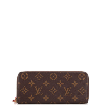 Louis Vuitton Clemence Wallet Monogram Canvas