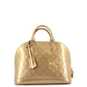 Louis Vuitton Alma Handbag Monogram Vernis PM
