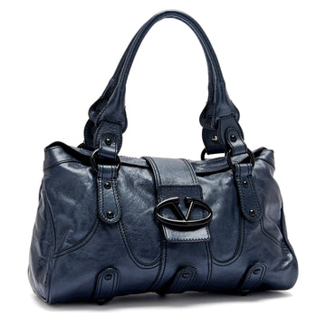 Valentino Catch Satchel Leather