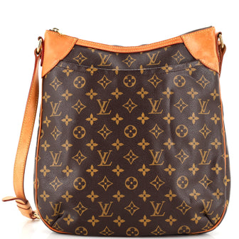 Louis Vuitton Odeon Crossbody MM Brown Canvas