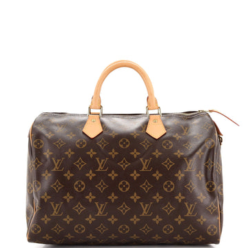 Louis Vuitton Speedy Handbag Monogram Canvas 35