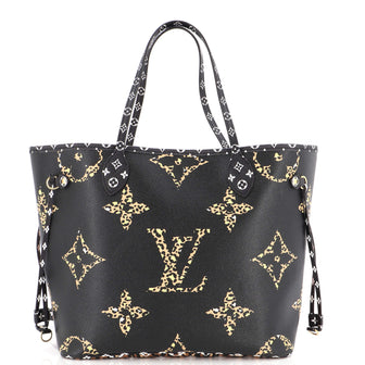 Louis Vuitton Neverfull NM Tote Limited Edition Jungle Monogram Giant MM