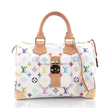 Louis Vuitton Speedy Handbag Monogram Multicolor 30 2240801