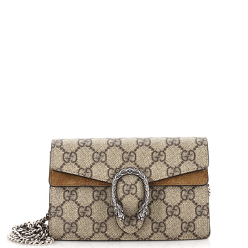 Gucci Dionysus Bag GG Coated Canvas Super Mini