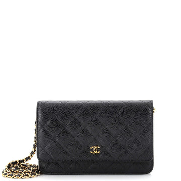 Chanel Wallet on Chain Quilted Caviar