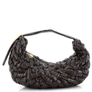 Bottega Veneta BV Banana Hobo Intrecciato Leather