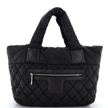 Chanel Coco Cocoon Reversible Tote Quilted Nylon Small