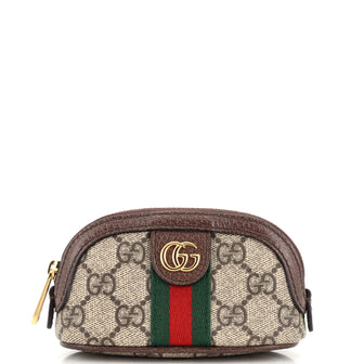 Gucci Ophidia Key Pouch GG Coated Canvas