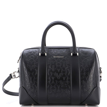 Givenchy Lucrezia Duffle Bag Embossed Leather Medium