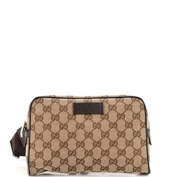 Gucci Waist Belt Bag (Outlet) GG Canvas Small