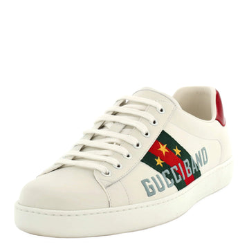 Gucci Ace Sneakers Embroidered Leather