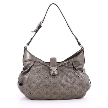 Louis Vuitton XS Crossbody Bag Mahina Leather Silver 2242602