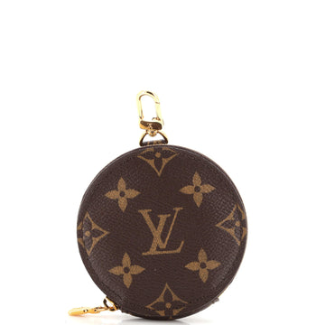 Louis Vuitton Multi Pochette Accessoires Round Coin Purse Monogram Canvas