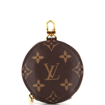 Louis Vuitton Multi Pochette Accessoires Round Coin Purse Monogram Canvas