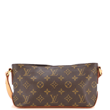 Louis Vuitton Trotteur Handbag Monogram Canvas