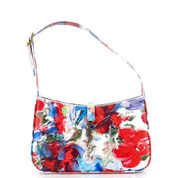 Saint Laurent Le 5 a 7 Hobo Leather Small