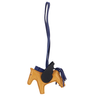 Hermes Pegase Rodeo Bag Charm Leather MM