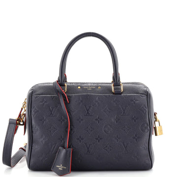 Louis Vuitton Speedy Bandouliere NM Bag Monogram Empreinte Leather 25