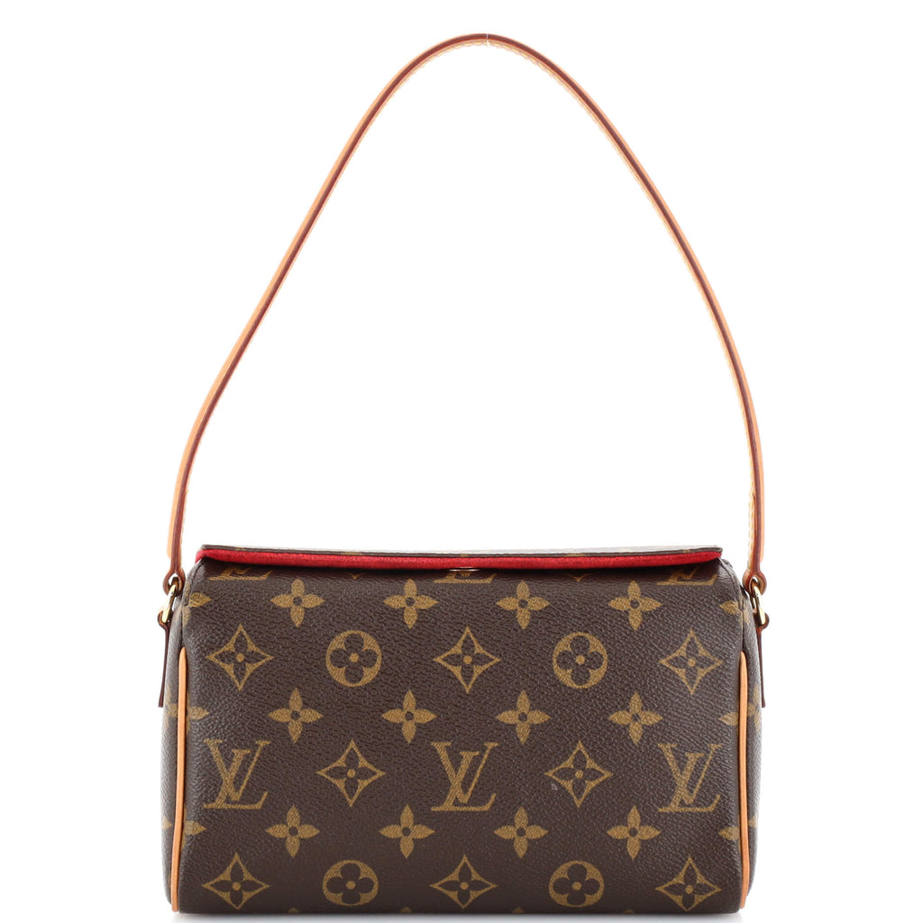 Louis Vuitton Recital Handbag Monogram Canvas Brown 2243431