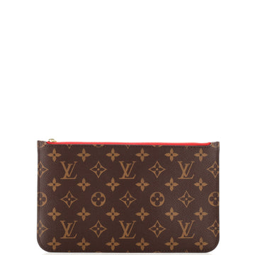 Louis Vuitton Neverfull Pochette Monogram Canvas Large