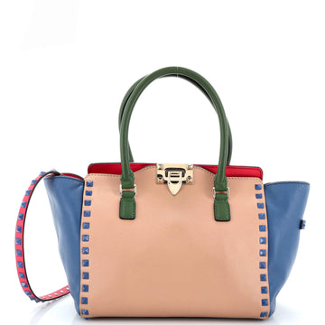 Valentino Garavani Rockstud Tote Rigid Leather Small