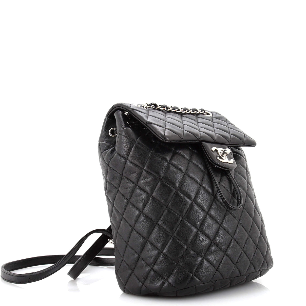 Chanel Urban Spirit Backpack Quilted Lambskin Small Black 2244091