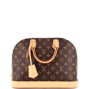 Louis Vuitton Alma Handbag Monogram Canvas PM