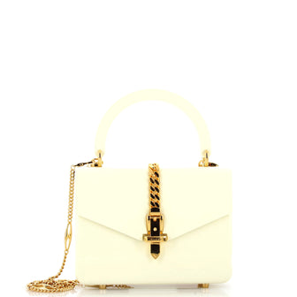 Gucci Sylvie 1969 Top Handle Bag Plexiglass Mini