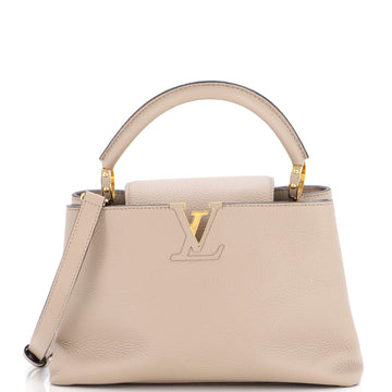 Louis Vuitton Capucines Bag Leather MM