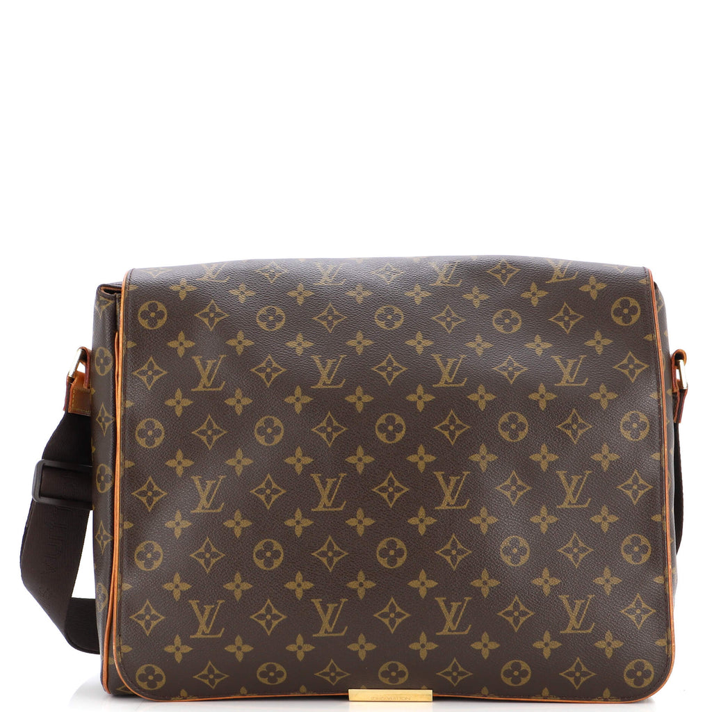 Louis Vuitton Messenger Abbesses Monogram Brown in Coated Canvas