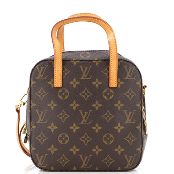 Louis Vuitton Spontini Handbag Monogram Canvas