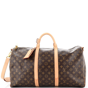 Louis Vuitton Keepall Bandouliere Bag Monogram Canvas 50