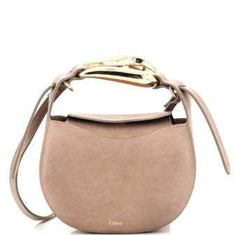Chloe Kiss Purse Bag Leather Small