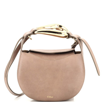 Chloe Kiss Purse Bag Leather Small