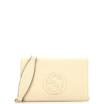 Gucci Soho Wallet on Chain (Outlet) Leather