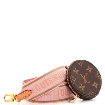 Louis Vuitton Multi Pochette Accessoires Bandouliere Shoulder Strap Canvas with Monogram Canvas