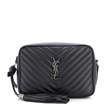 Saint Laurent Lou Camera Bag Matelasse Chevron Leather Small