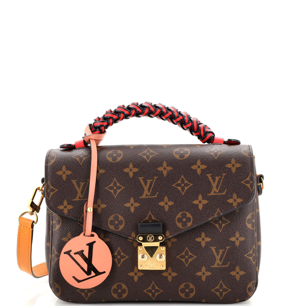 louis vuitton with braided strap