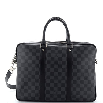 Louis Vuitton Porte-Documents Voyage Briefcase Damier Graphite PM