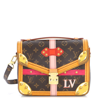 Louis Vuitton Pochette Metis Limited Edition Summer Trunks Monogram Canvas