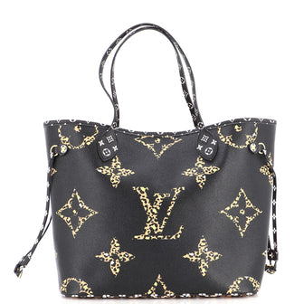 Louis Vuitton Neverfull NM Tote Limited Edition Jungle Monogram Giant MM