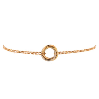 Cartier Trinity Chain Bracelet 18K Tricolor Gold