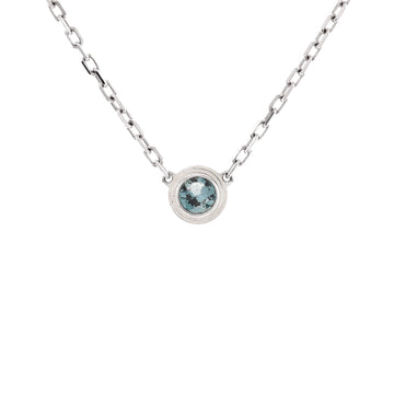 Cartier Cartier D'Amour Pendant Necklace 18K White Gold with Sapphire Small