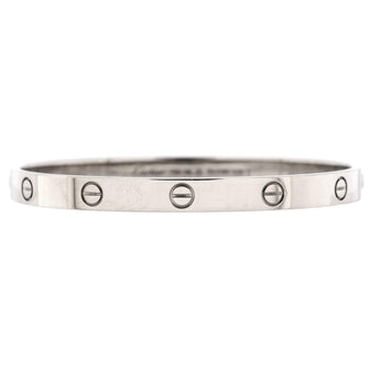 Cartier Love Bracelet 18K White Gold