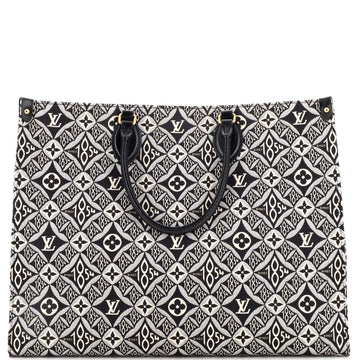 Louis Vuitton OnTheGo Tote Limited Edition Since 1854 Monogram Jacquard GM