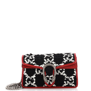 Gucci Dionysus Bag GG Tweed Super Mini