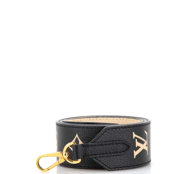 Louis Vuitton Bandouliere Shoulder Strap Bicolor Monogram Empreinte Giant