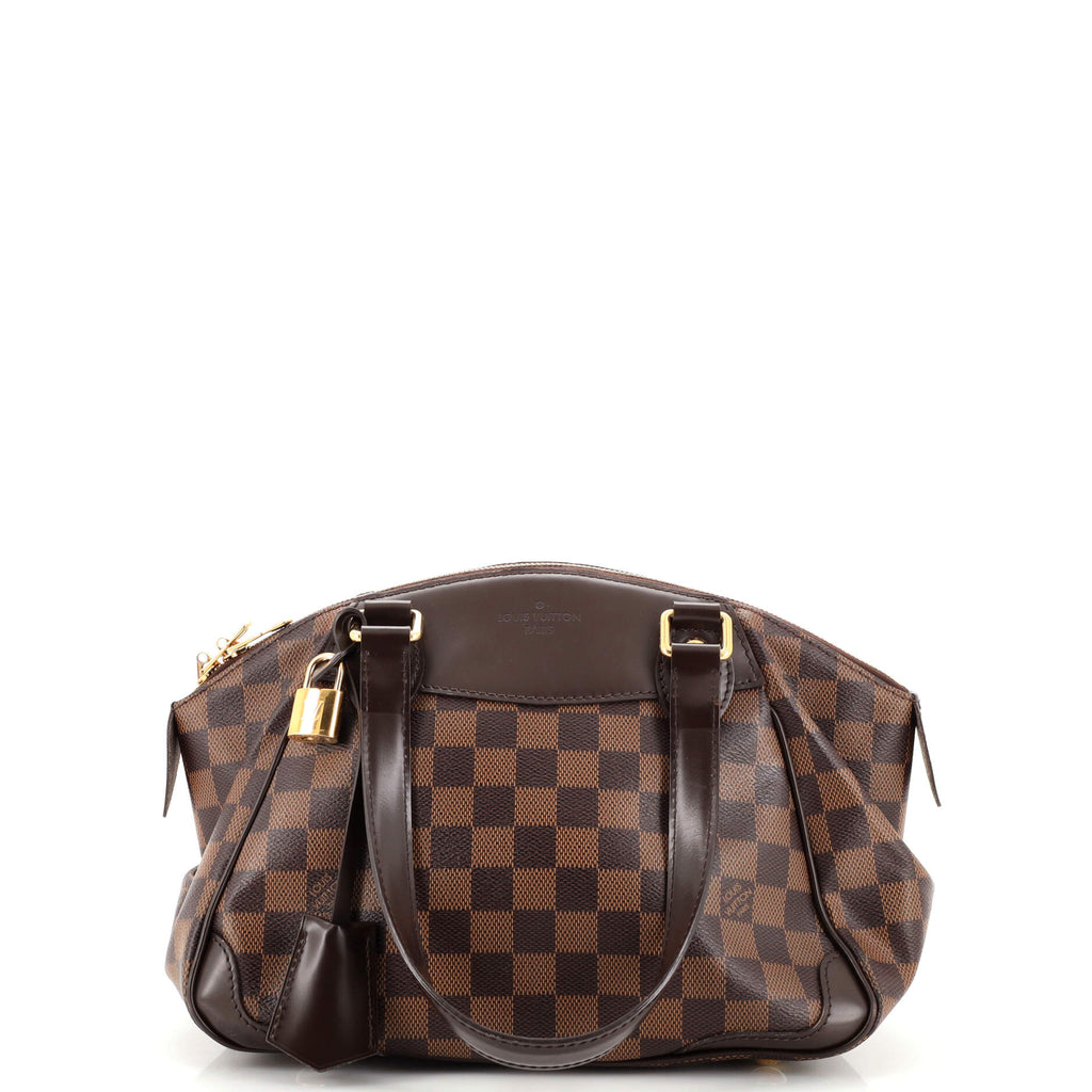 Louis Vuitton Verona Handbag Damier PM Brown 224646166